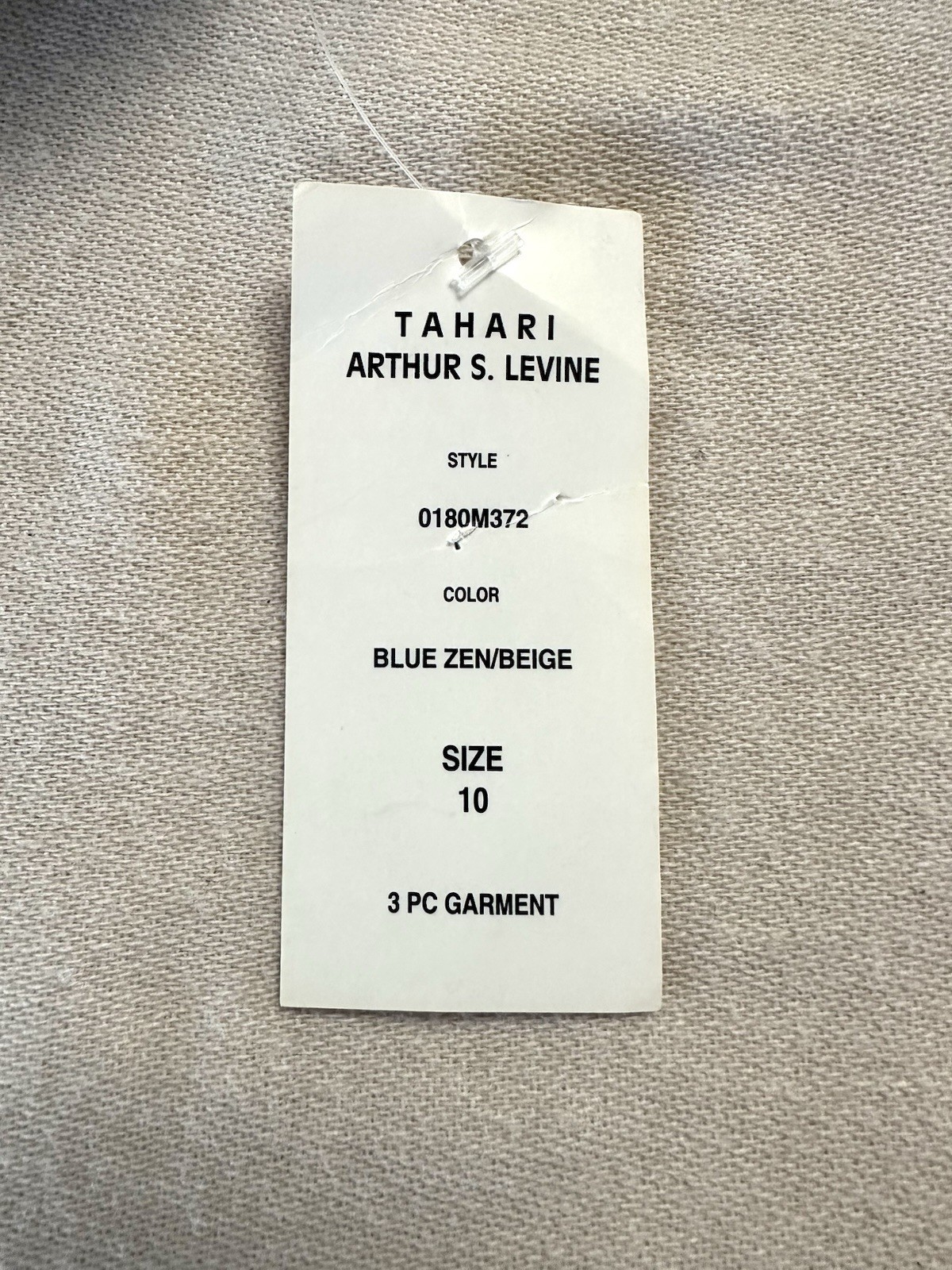 Tahari Arthur S. Levine Linen Blend Sleeveless Shell Top NWT Women’s 10