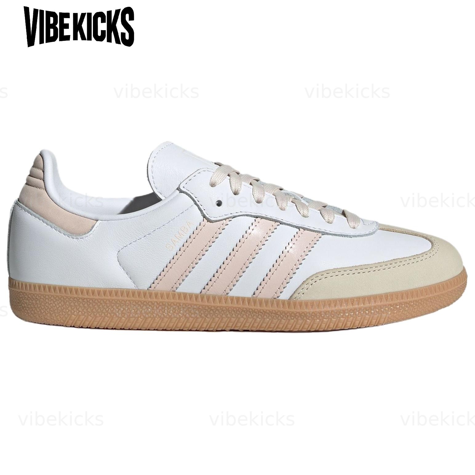 Adidas Wmns Samba OG ‘White Wonder Quartz Gum’ JS1351 Women New