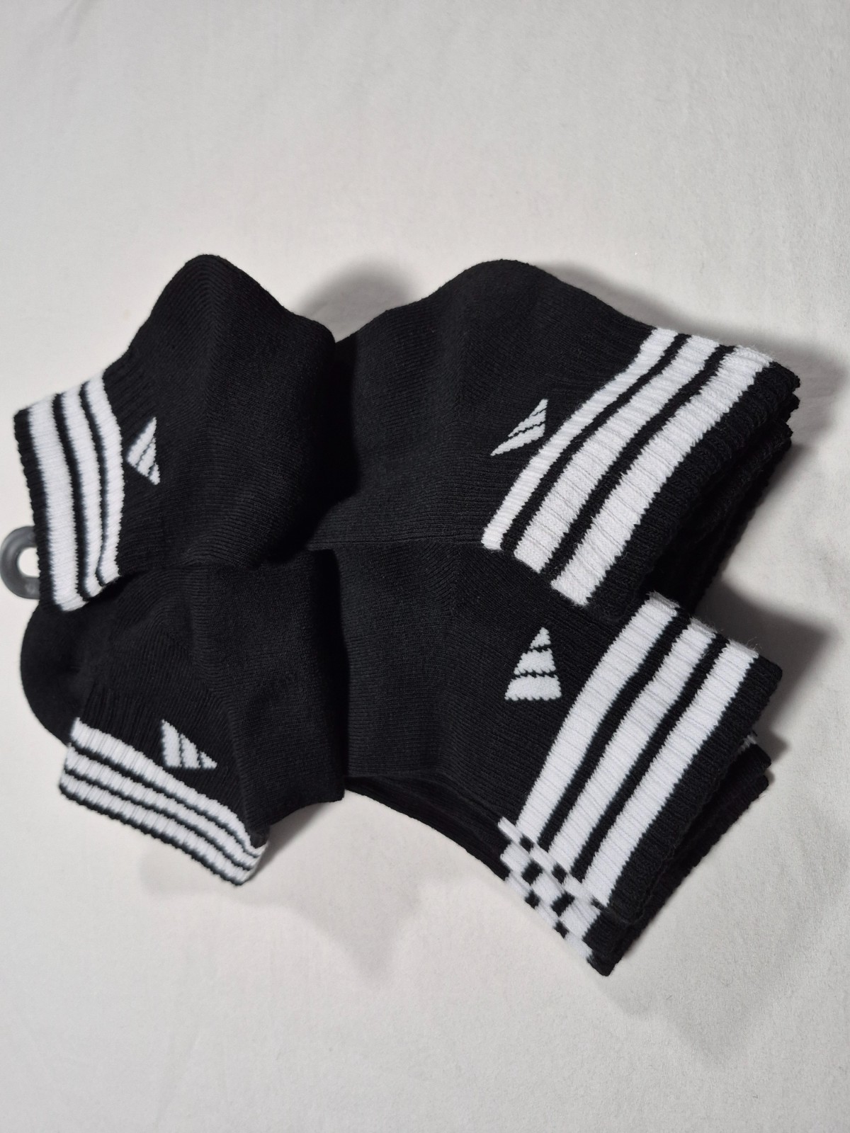 Adidas Men’s Clima Cool Cushioned Quarter Sports Comfort 6 Pairs Socks SZ 8-12