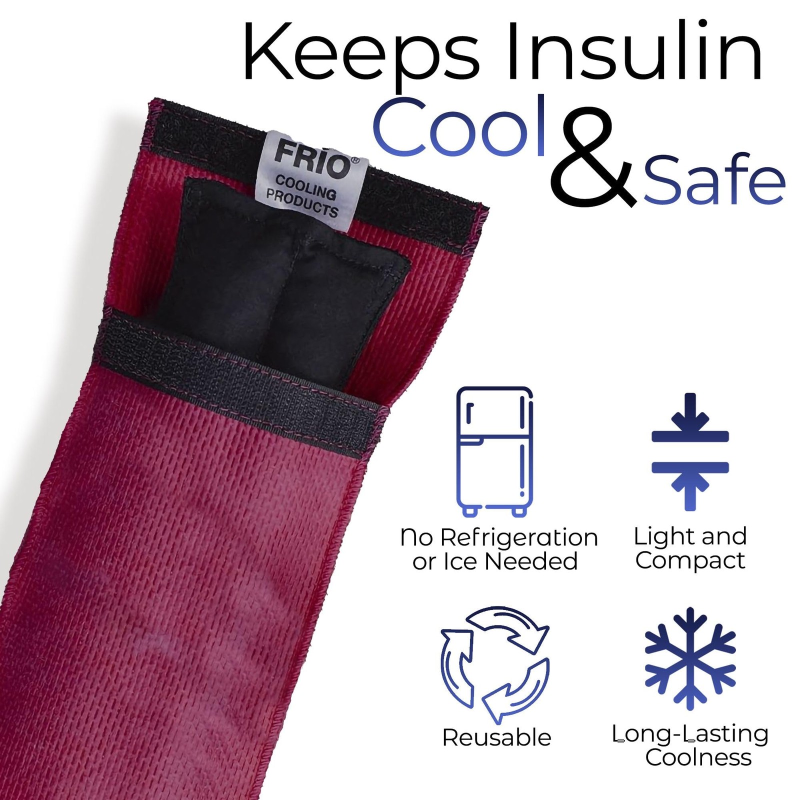 FRIO DUO Insulin Cooler Wallet – Keeps Medication Cool 45+ Hours