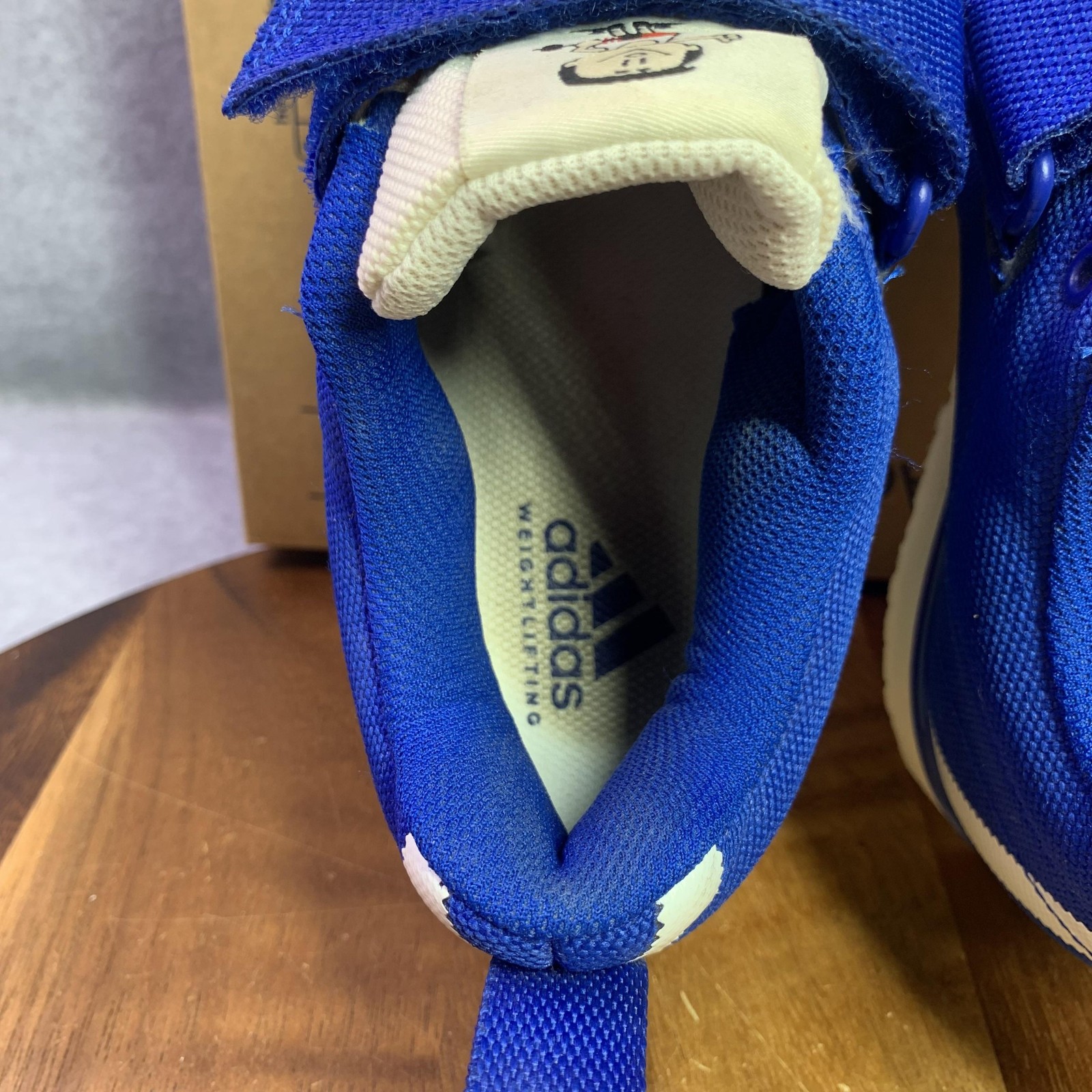 Adidas Powerlift 4 Collegiate Mens 5 Royal Blue Japan Weightlifting Sneakers