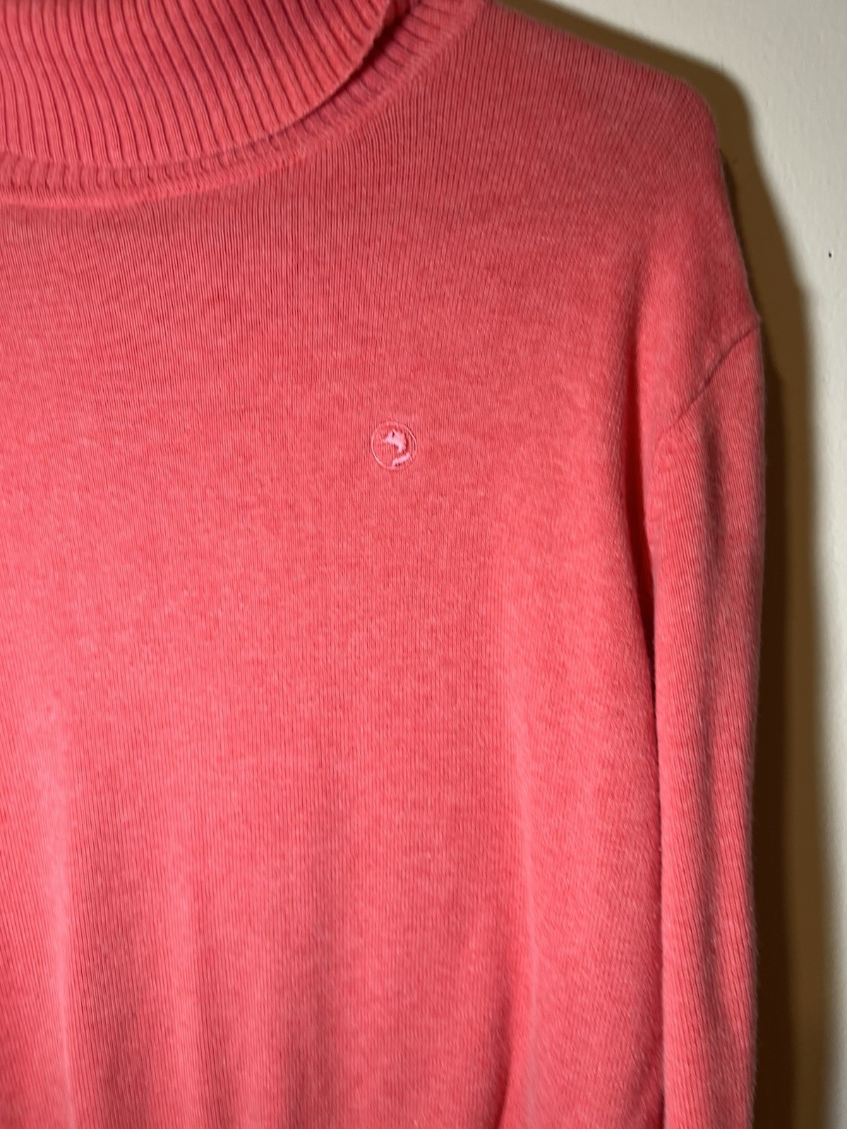 Duck Head Pink Sweater VTG size Large 100% Cotton Womens