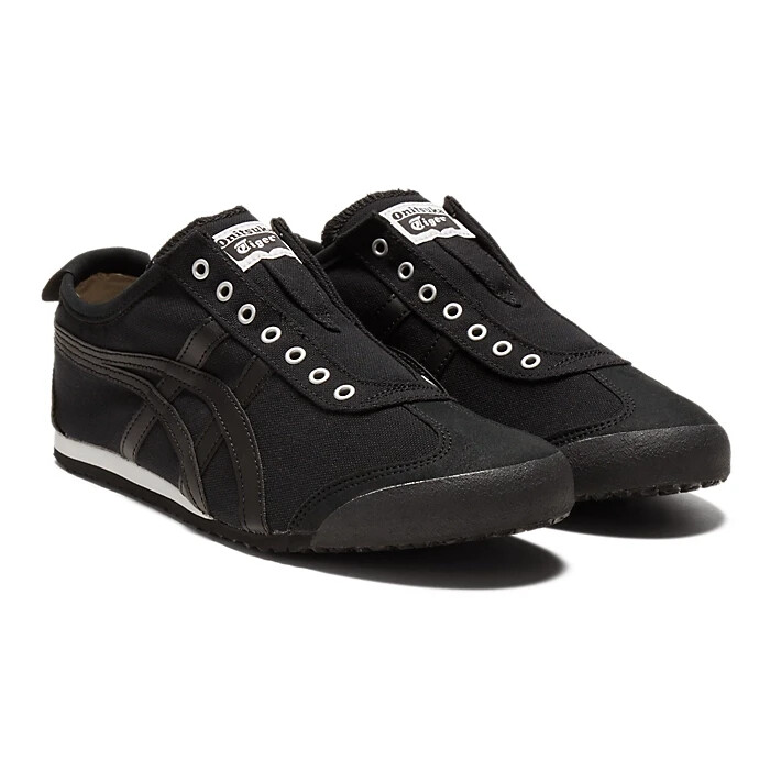 Onitsuka Tiger MEXICO 66 SLIP-ON 1183A360-002 BLACK BLACK Unisex Shoes[US4-12.5]
