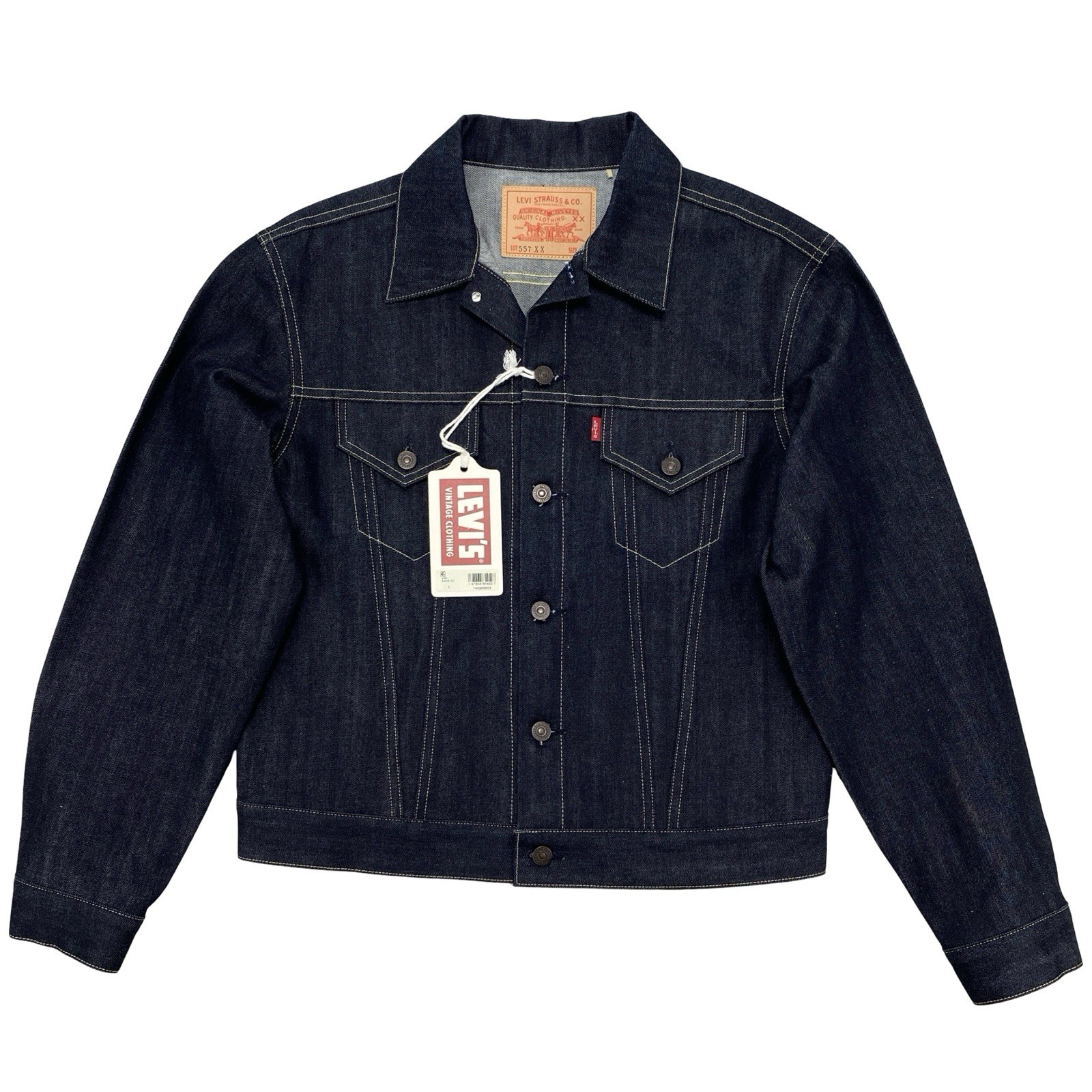 Levi’s Vintage Clothing 1961 557 Trucker Jacket Size L Made in Japan LVC