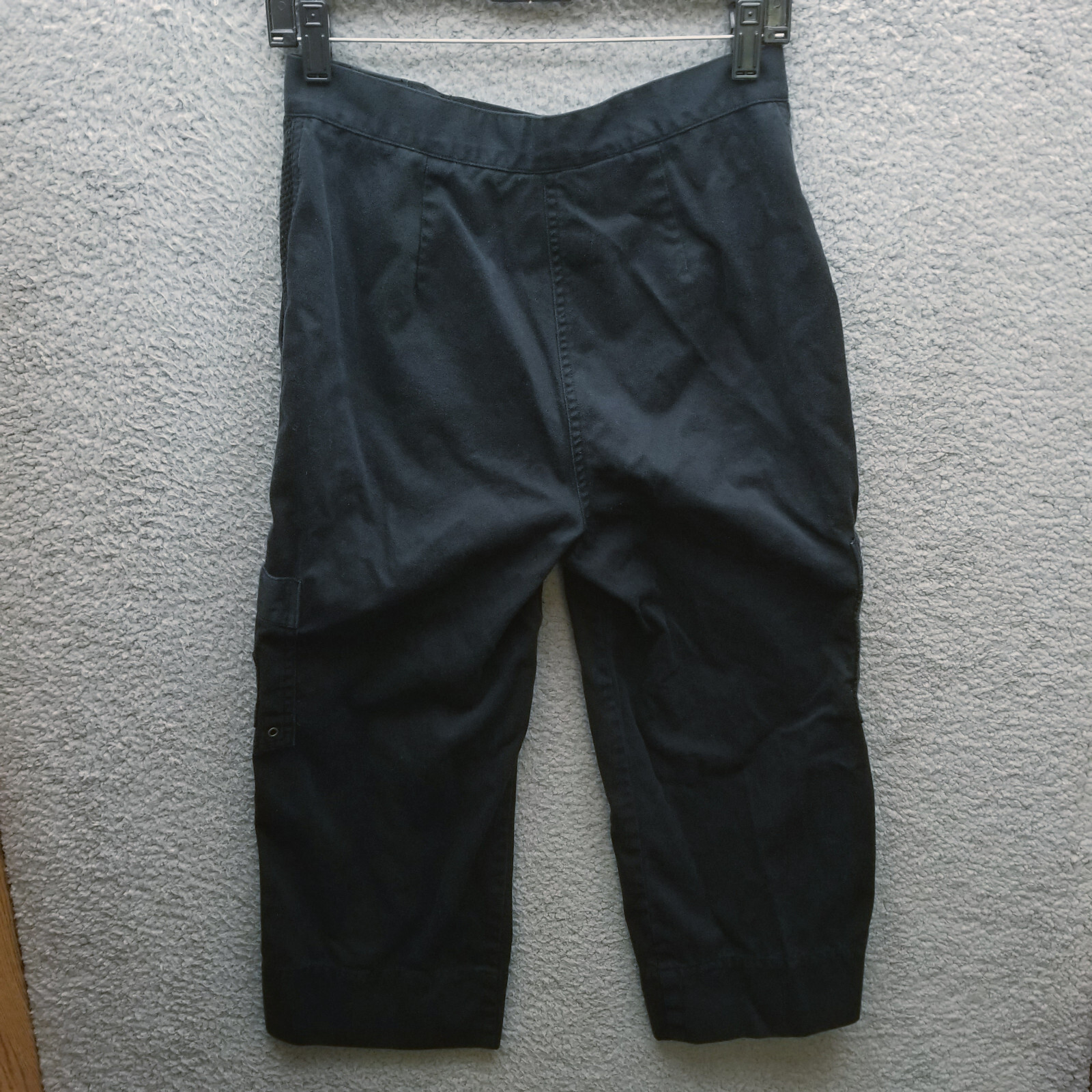 Lauren Ralph Lauren Women’s 8 Black Capri Cargo Pants 28.75″ 20.75″ 11.5″