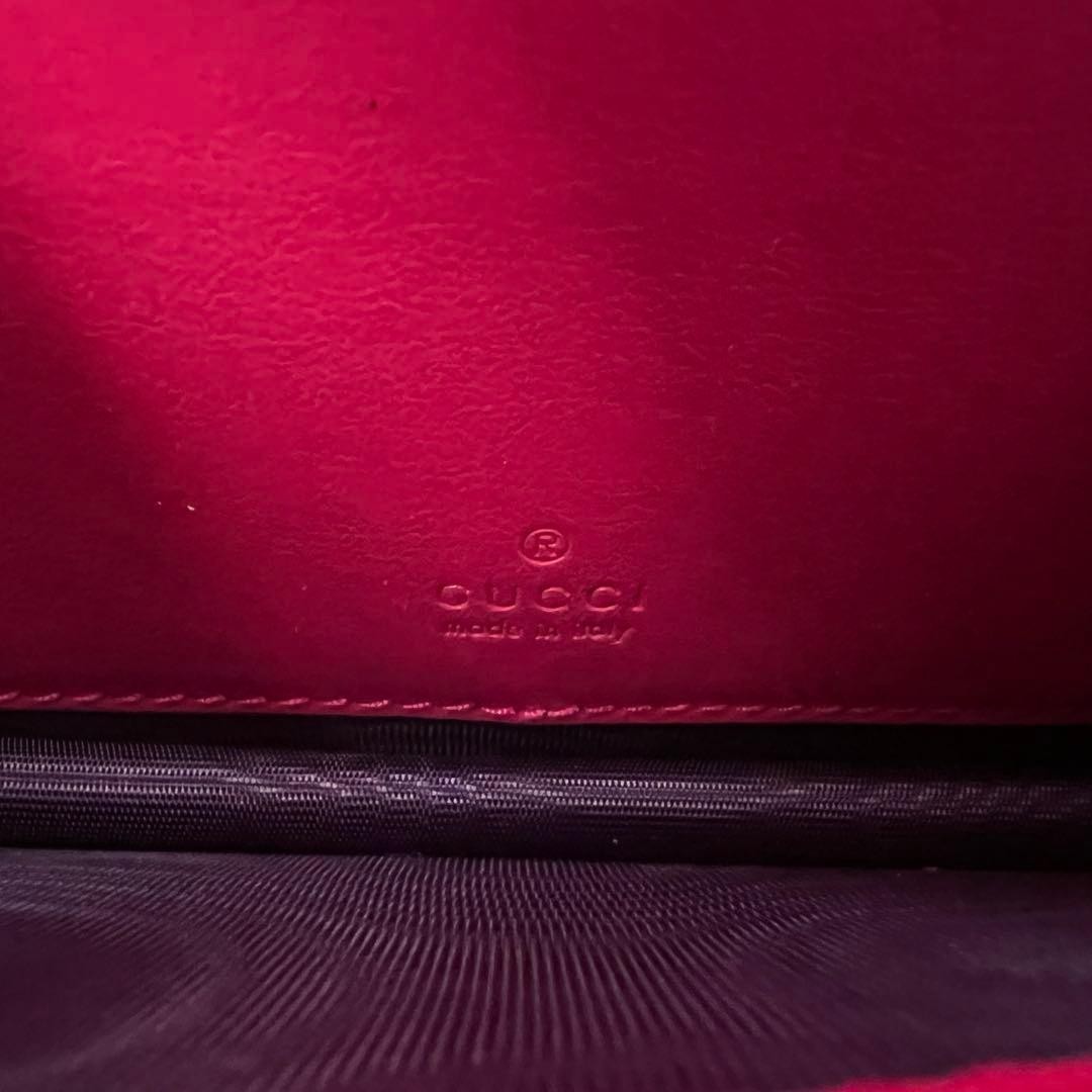 Gucci GG Matelass Mini Shoulder Bag 2way Pink Gift Present 0611b