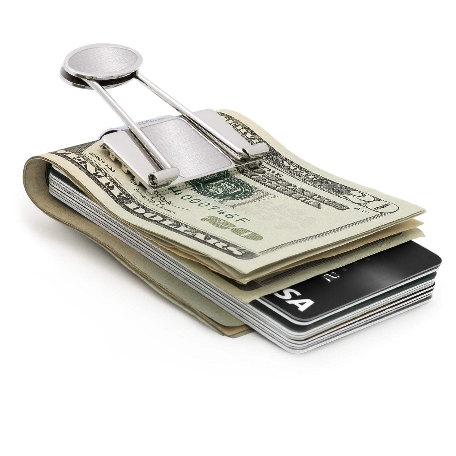Bill Binder – Money Clip & Credit Card Holder