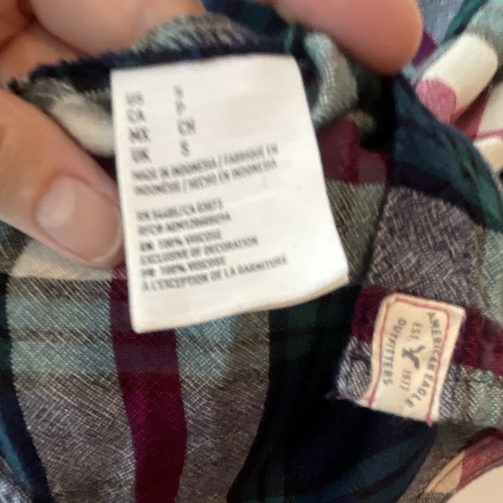 American Eagle Outfitters Women’s Boyfriend Shirt SIZE SMALL