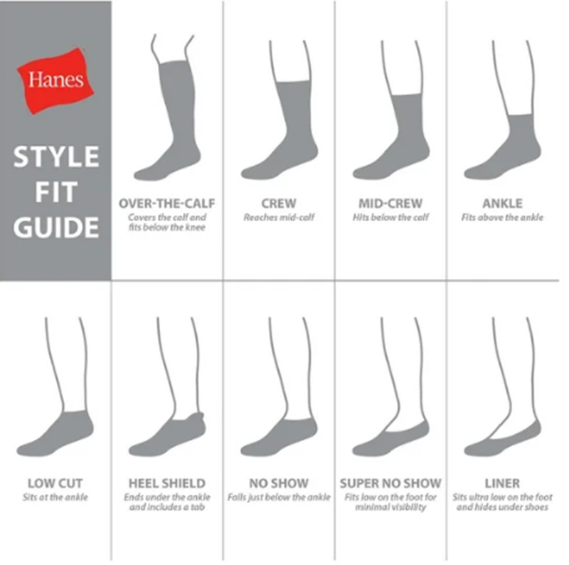 Hanes Men’S Double Tough Durability Over-The-Calf Tube Socks, 12-Pack