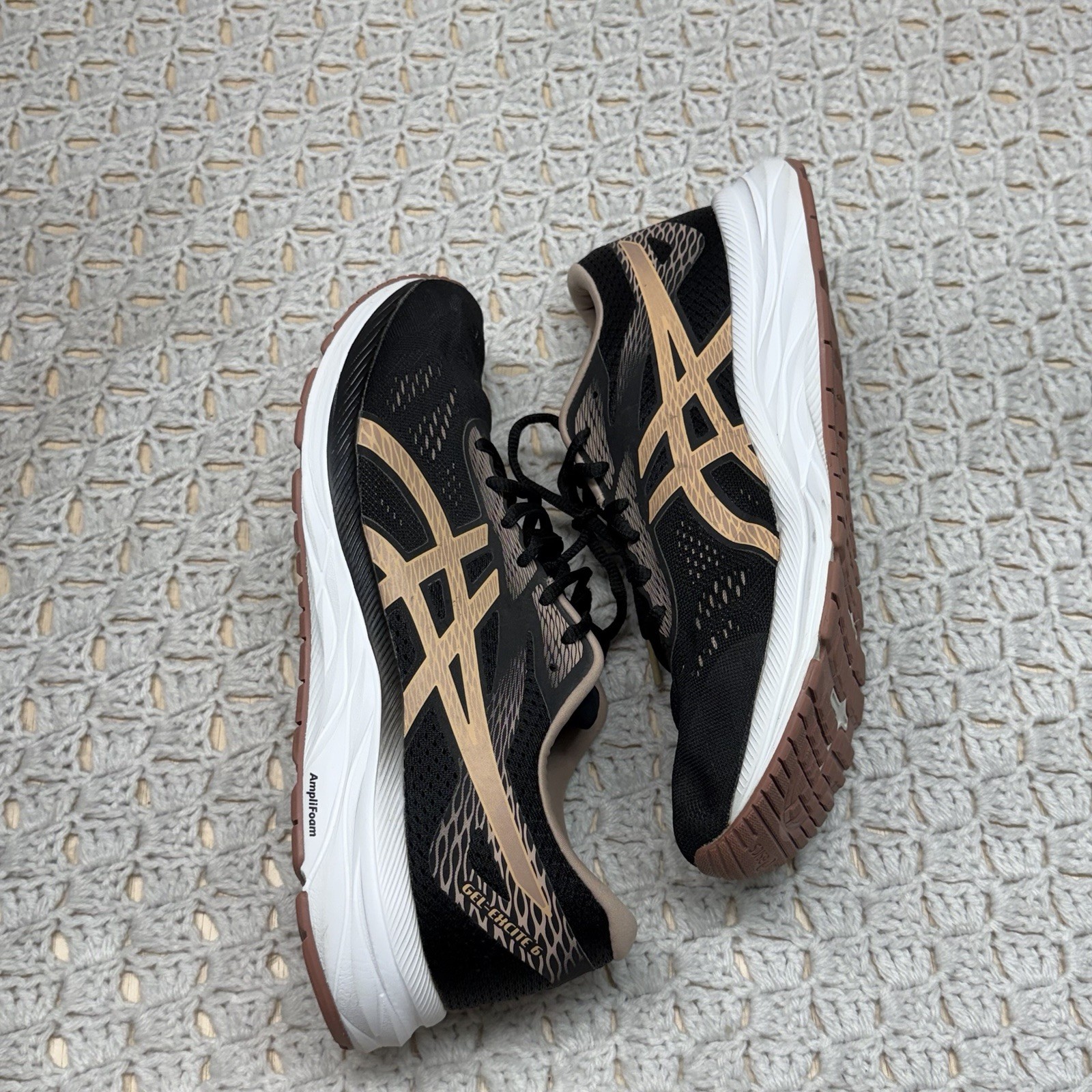 Asics Gel Excite 6 Running Athletic Sneakers Women’s Size 11 Black 1012A746