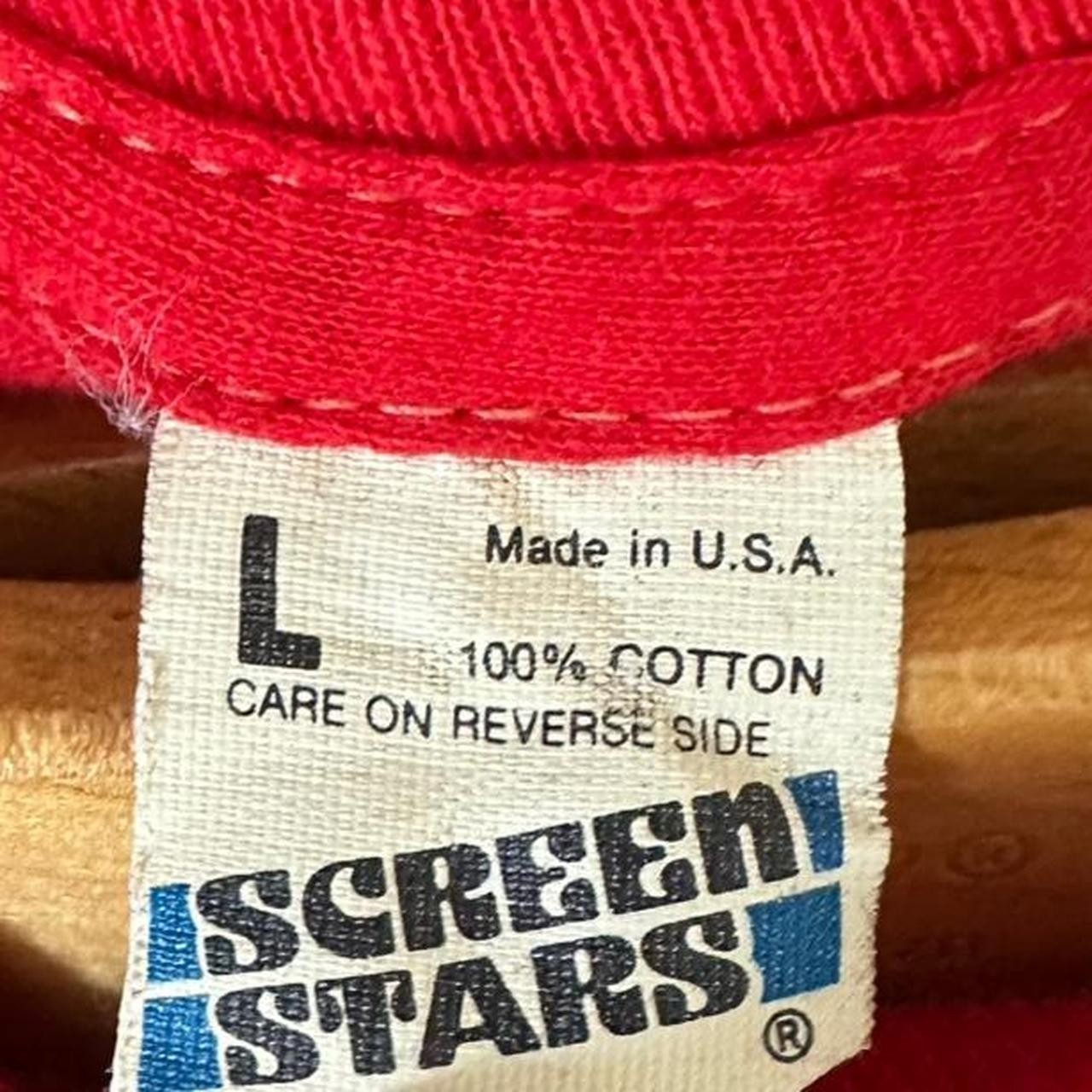 Screen Stars 80s LOUDNESS Thunder in the East Tour Shirt Red USA Large