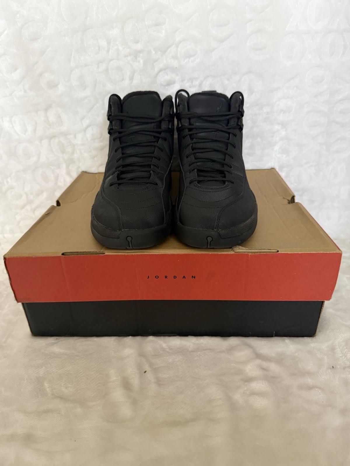 Jordan Air Jordan 12 Retro Winterized Triple Black Men’s Sneakers BQ6851-001