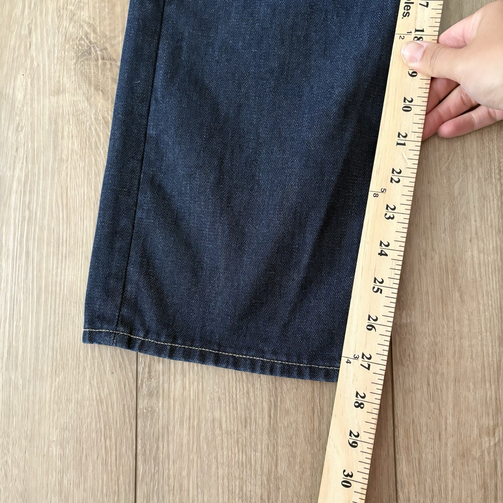 G Star Original Raw Denim Dark Blue Jeans Women Sz 28 Loose Type 89