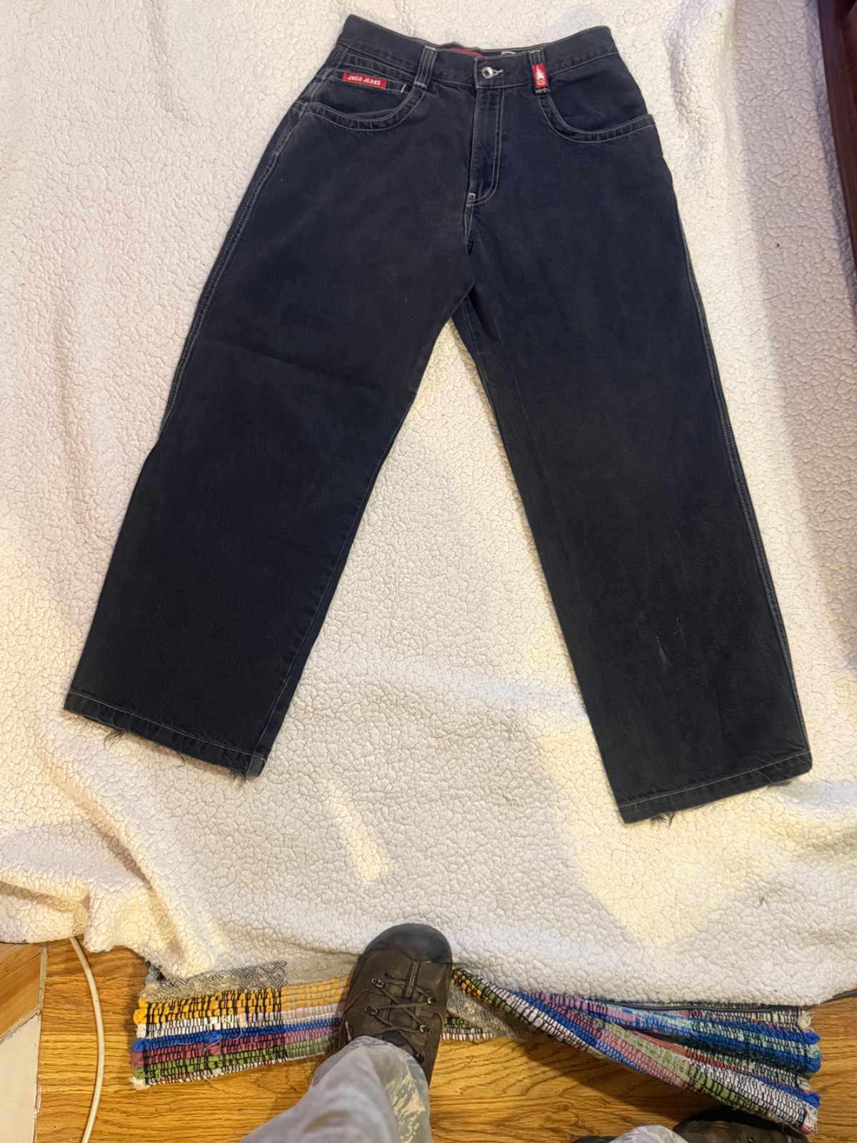 JNCO Tribals with Black/Orange Spider