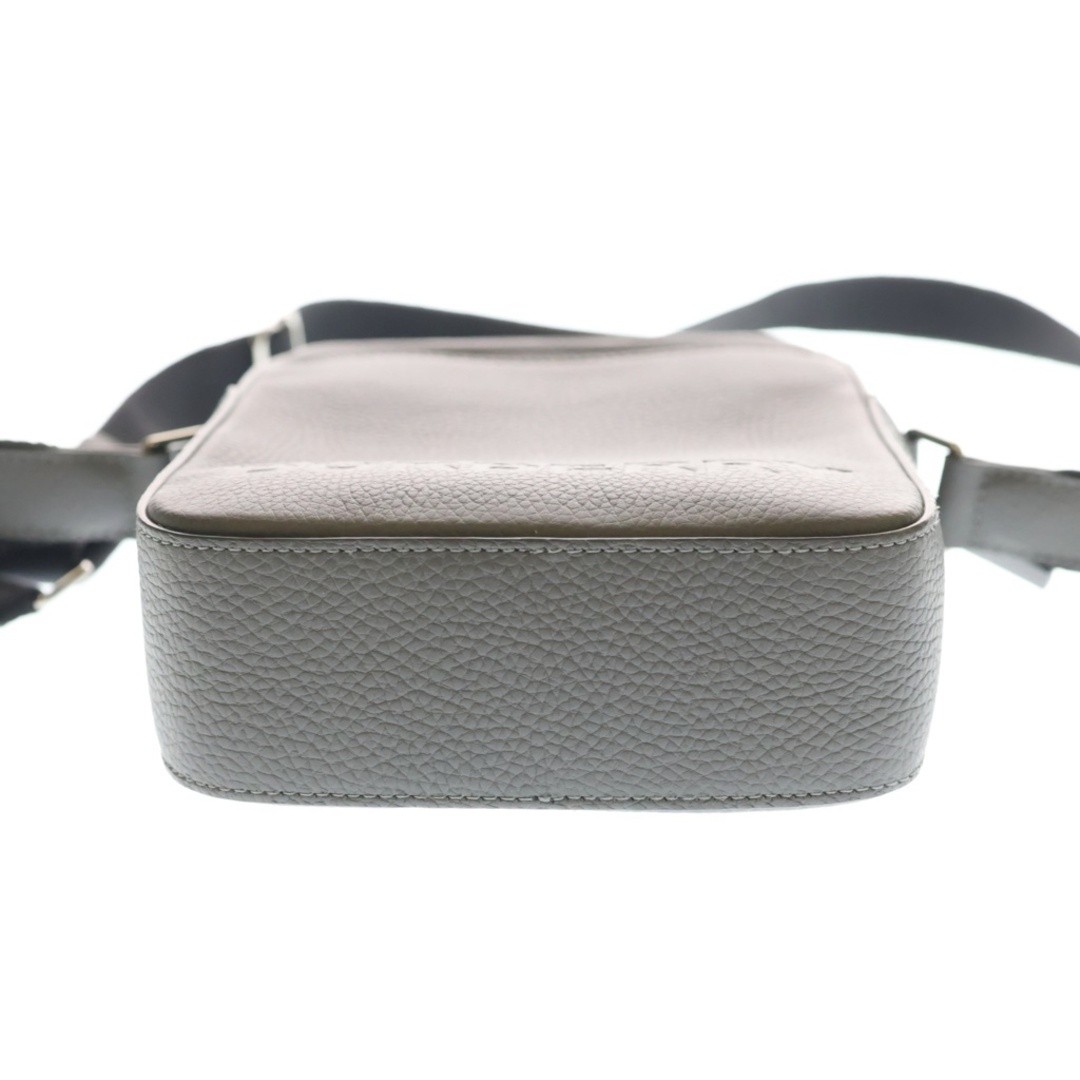 BURBERRY THORNTON LEATHER SHOULDER BAG Grey 8052890 Used e479c0712fffff3b2ca1f35