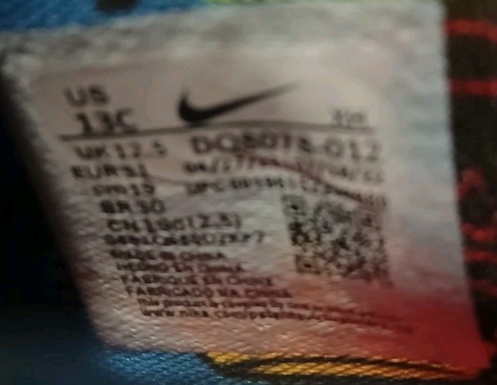 ✅️🏀Nike Kyrie 8 GO SE Blue Red Athletic Shoes Childrens Size 13c (DQ8080-012)