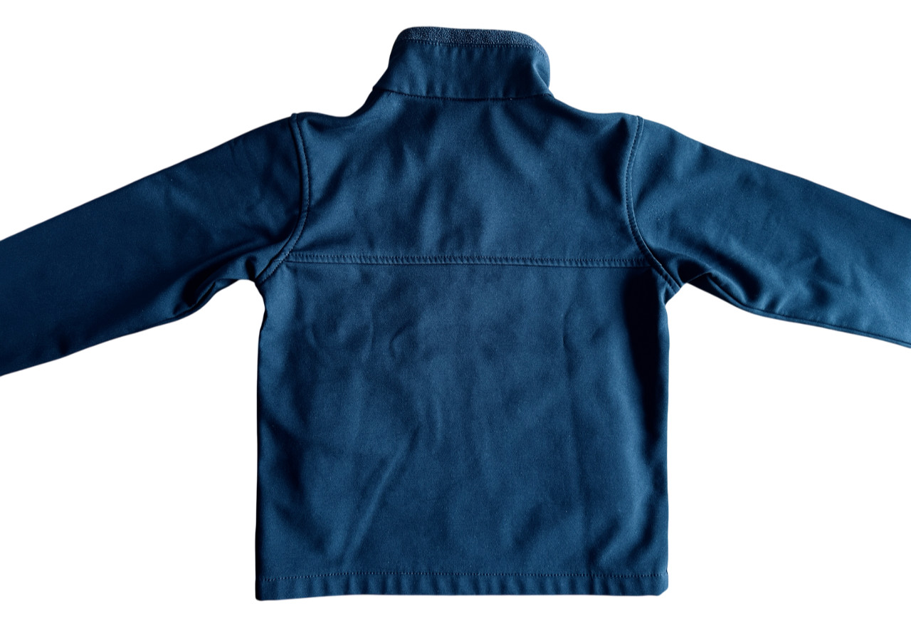 Columbia Boys Bowen Lake Softshell Jacket Black Youth Small (8) Fleece Lined