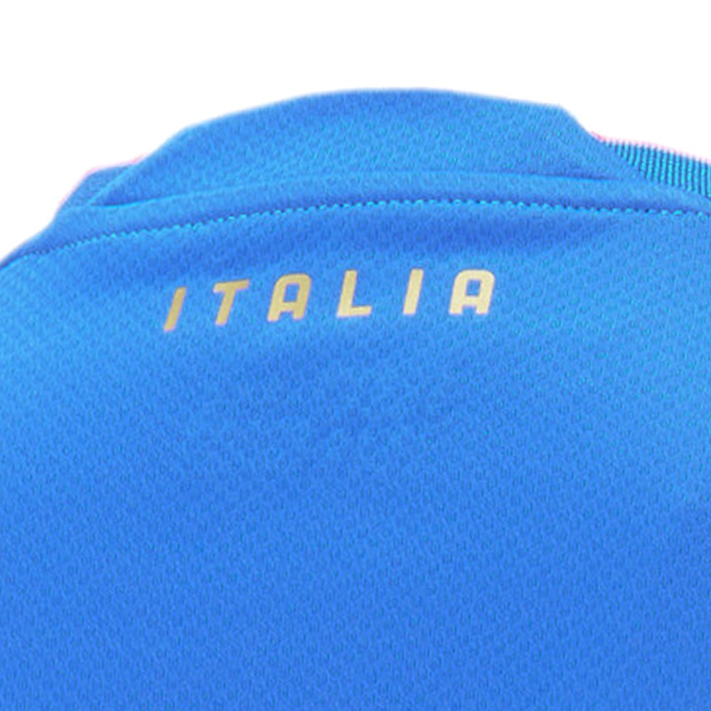 PUMA Figc Home Crew Neck Short Sleeve Soccer Jersey Womens Blue 76564401