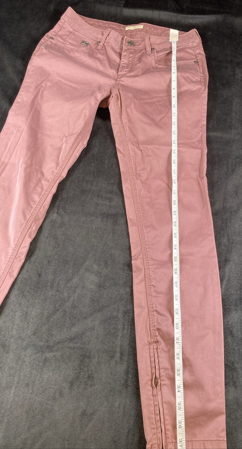 Burberry Brit Women’s Pink Cotton Blend Made in Sri Lanka Pants, Size 29