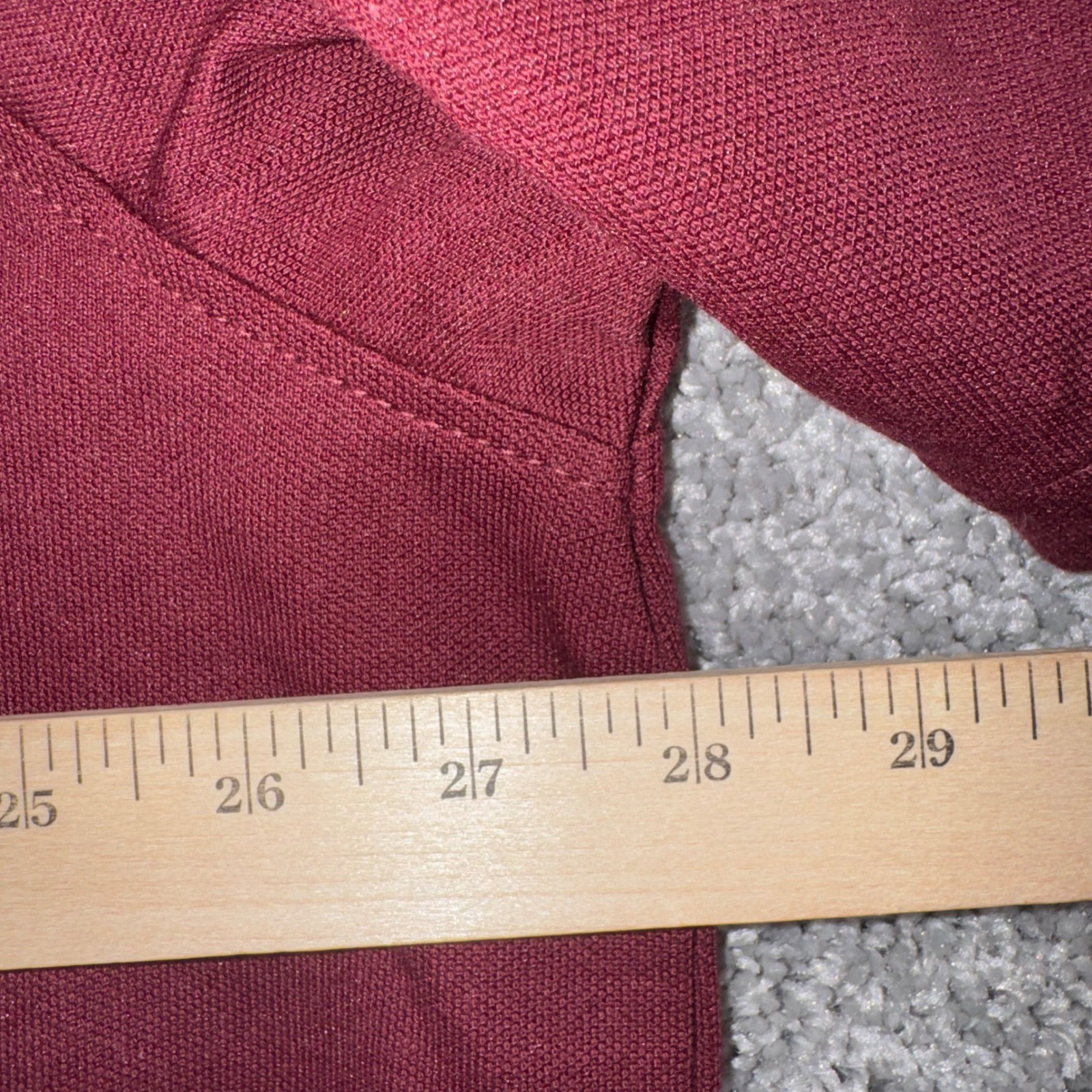 IZOD Advantage Performance Polo Mens Stretch Maroon 2XB NEW