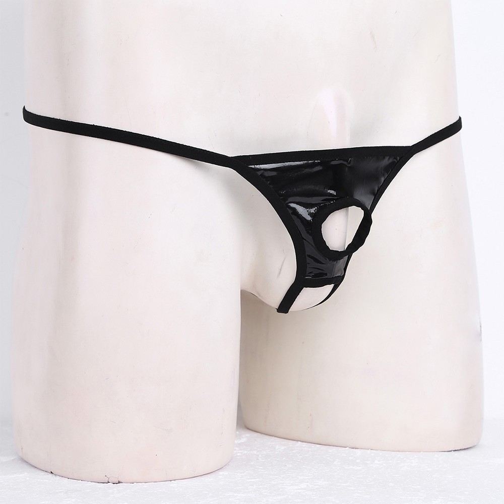 Sexy Mens Lingerie Pouch Bikini Briefs Jockstrap Pant G String Thongs Underwear
