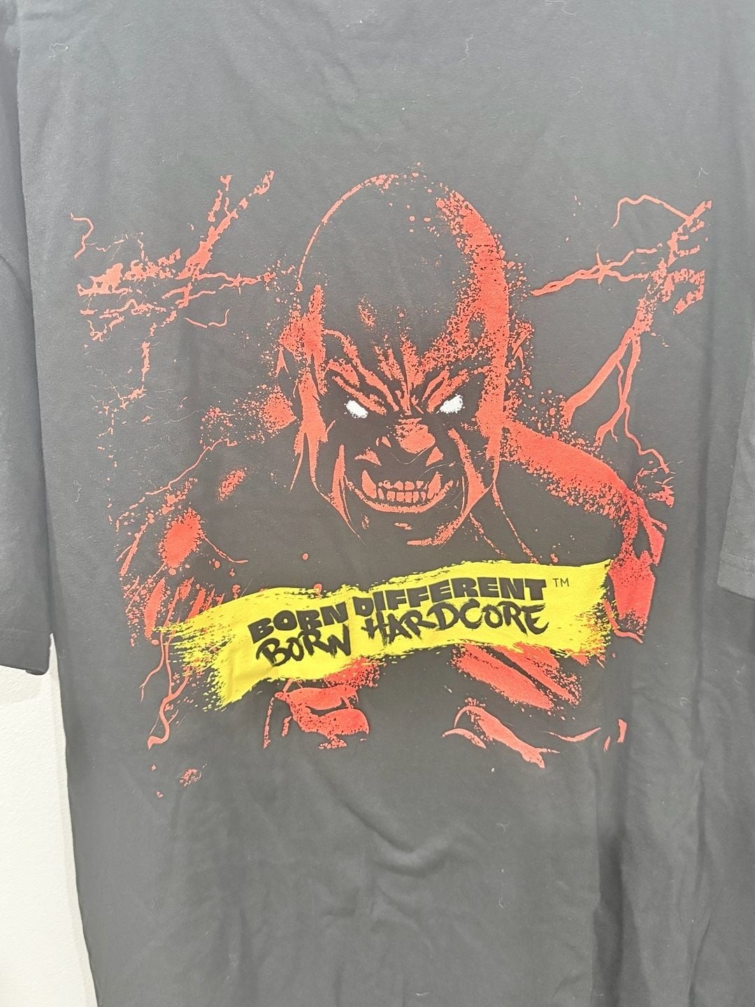 Mutant Born Different Born Hardcore Black T-Shirt – size 2XL