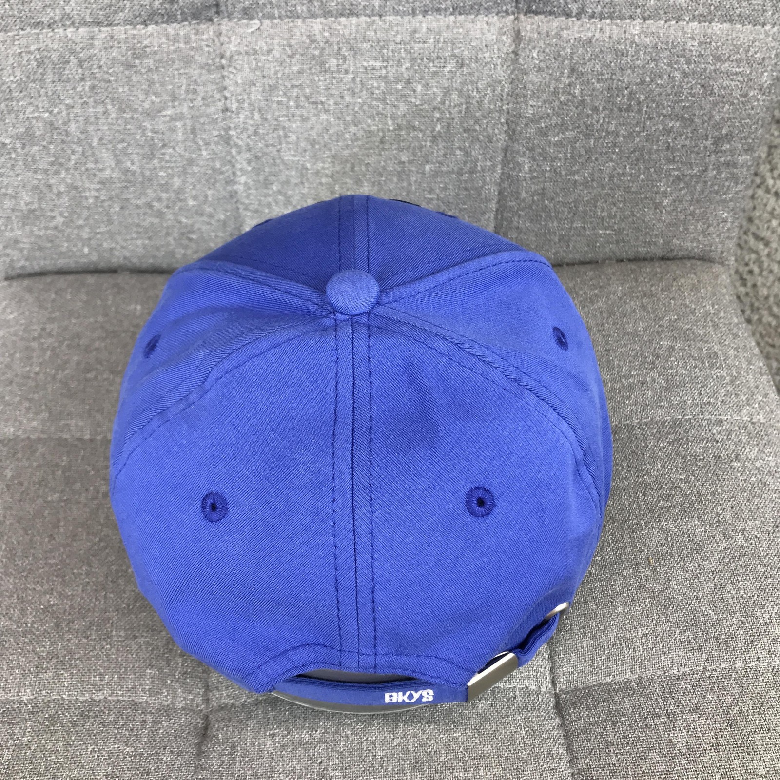 BKYS Lucky Charm Hat Cap Strap Back One Size Blue Mens Bunny Logo Baseball