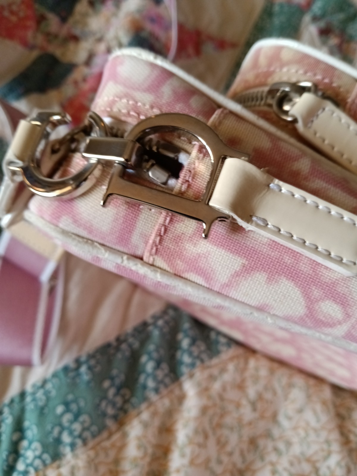 Christian Dior Diorissimo Girly Trotter Messenger Bag Pink