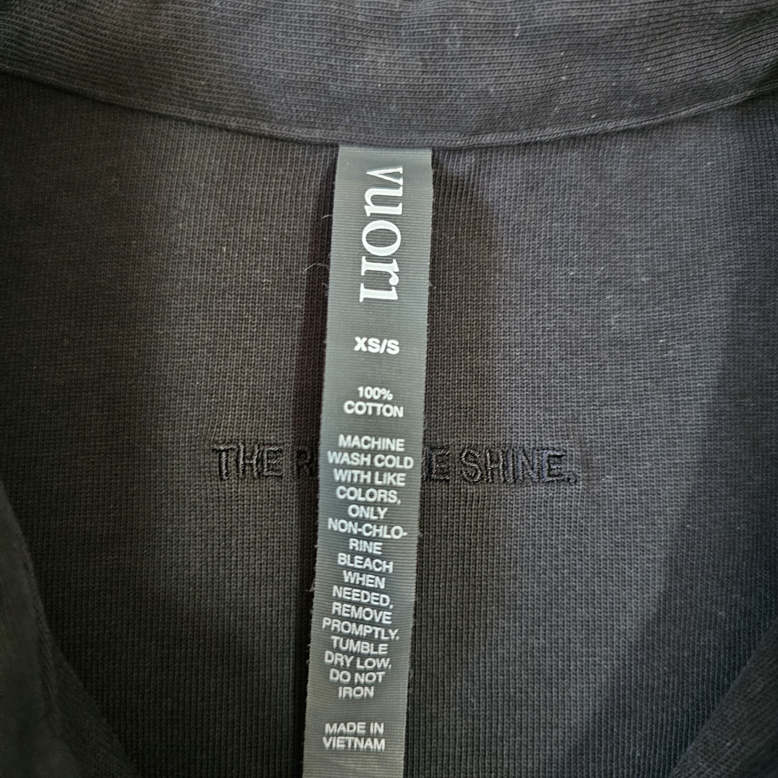 Vuori Mackenzie Women’s Shirt Jacket Size XS/S, Black Button-Up, Pockets VW546