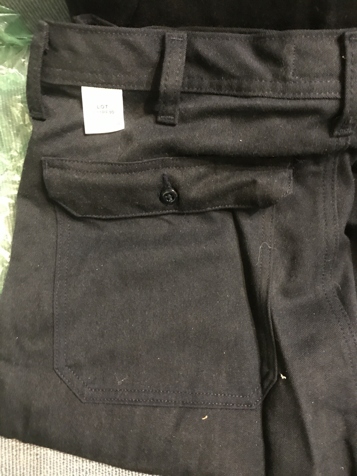 work pants molten metal splash resistant sz 36