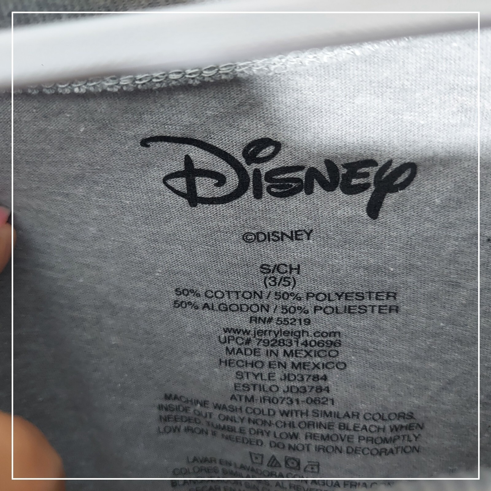 Disney Womens Gray Cruella Puppies 101 Dalmatians Tee Lightweight Short Sleeve