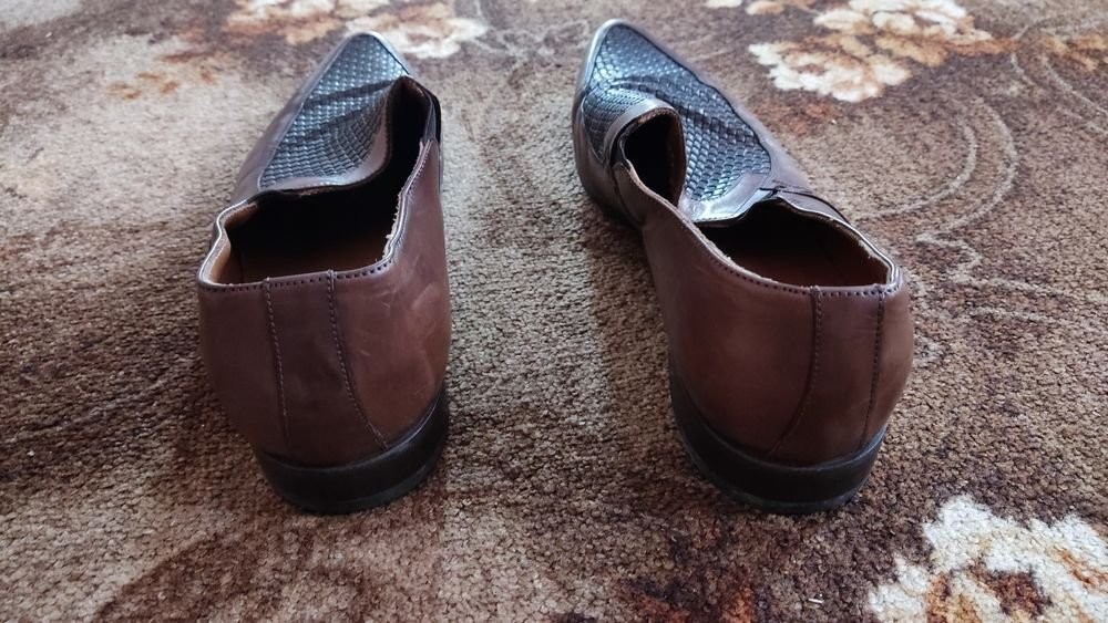 Men Alberto Guardiani Loafers Brown 45