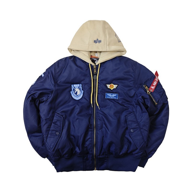 Mobile Suit Gundam Unicorn Flight Jacket MA1 Embroidered Coat Casual Uniform Top