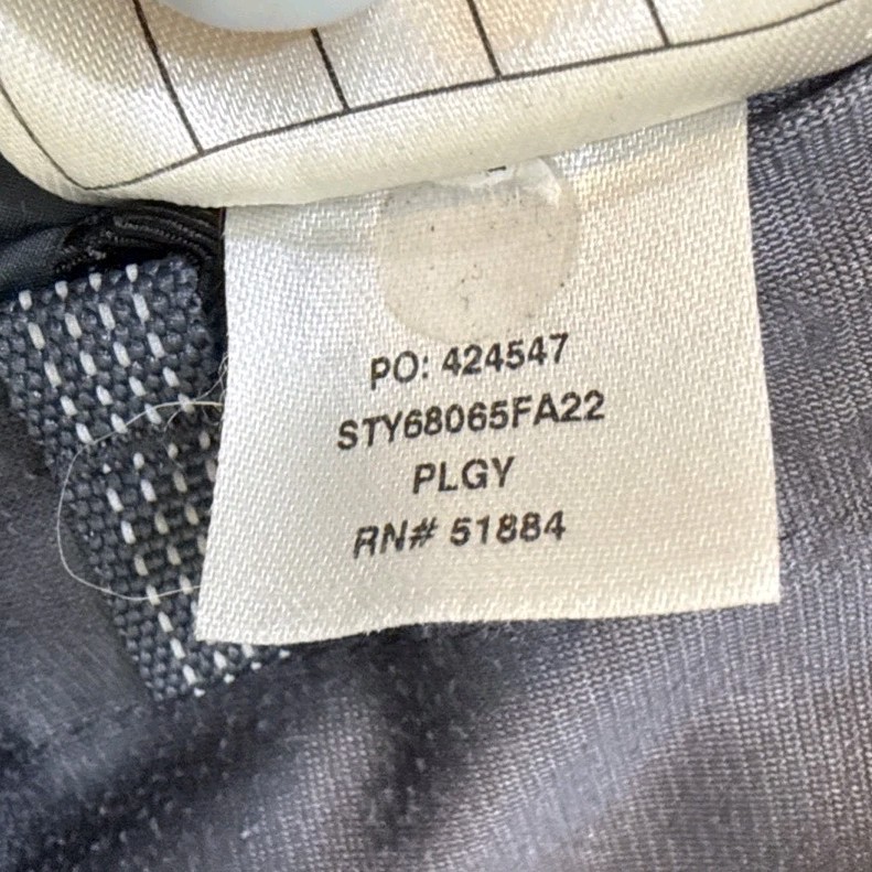 Patagonia Kids’ Size XS 5-6 Gray Synthetic Puffer Hoody Jacket Full Zip 68065