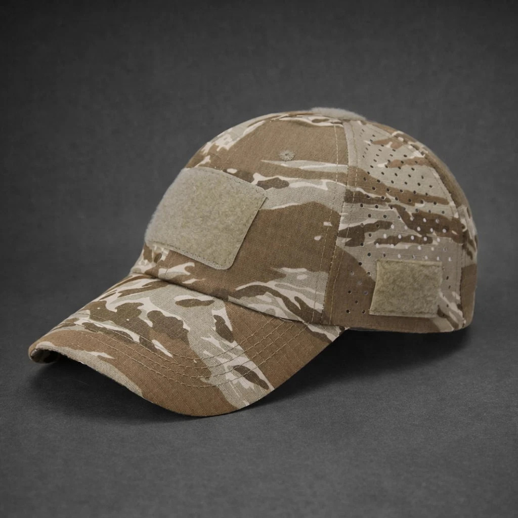 Tactical Camo Military Cap w/ Eyewear Holder Patch Outdoor Fishing Hunting Hat
