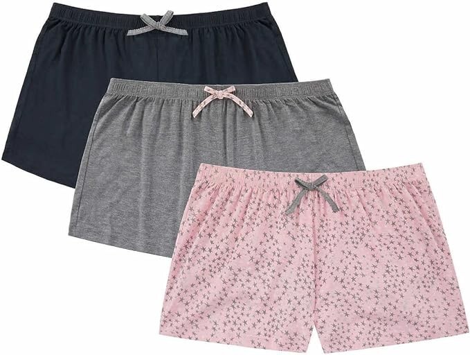 Jane and Bleecker Ladies’ Sleep Short 3-pack, Choose Size Color, NEW
