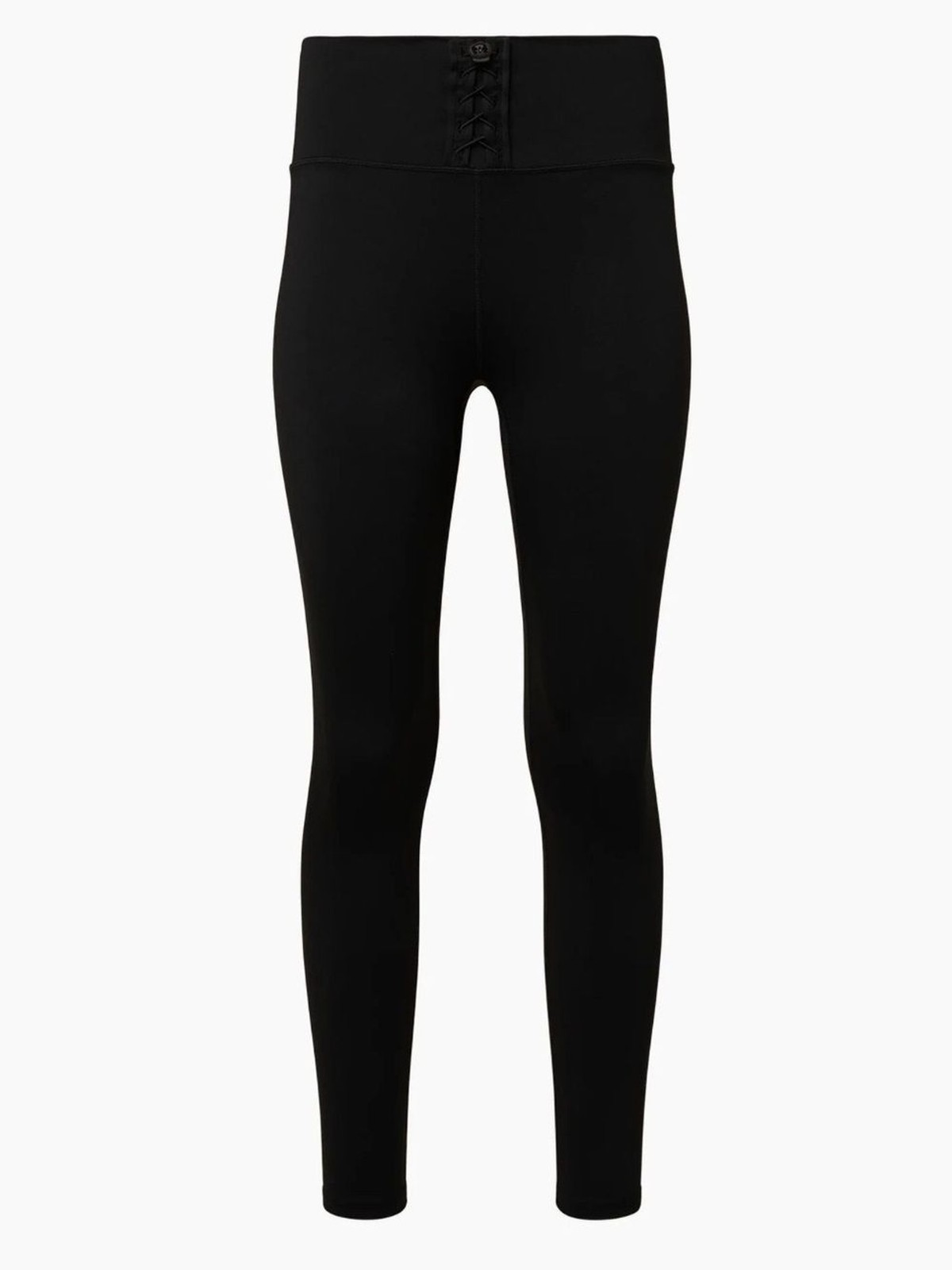 IVL Collective Black Lace-Up Racerback Sports Bra & High-Waisted Legging Set