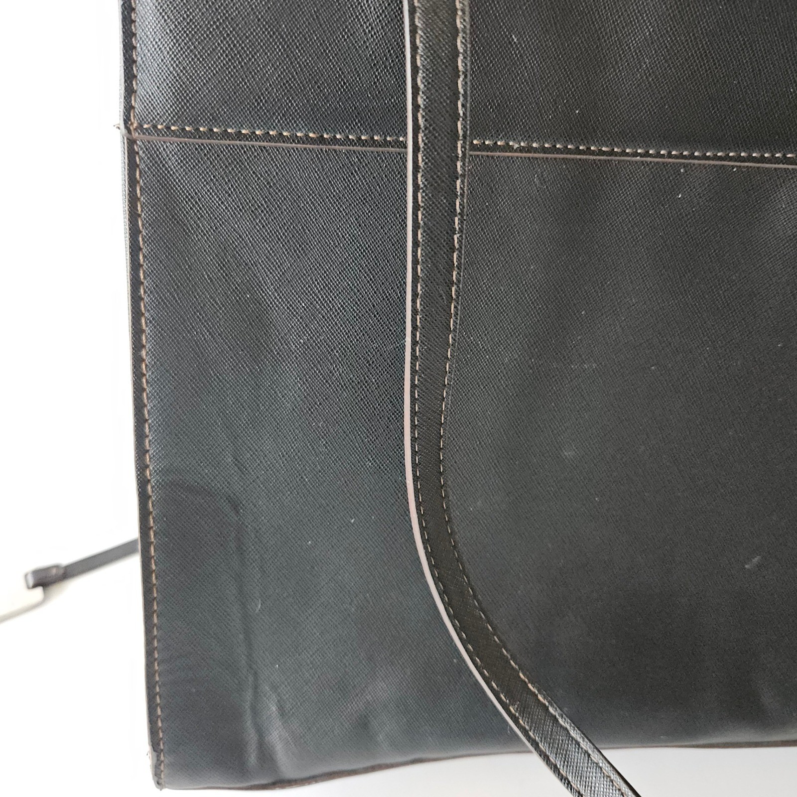 Chaps Shoulder Bag Purse – Black 13in – RN #41381 – Faux Leather – EXCELLENT