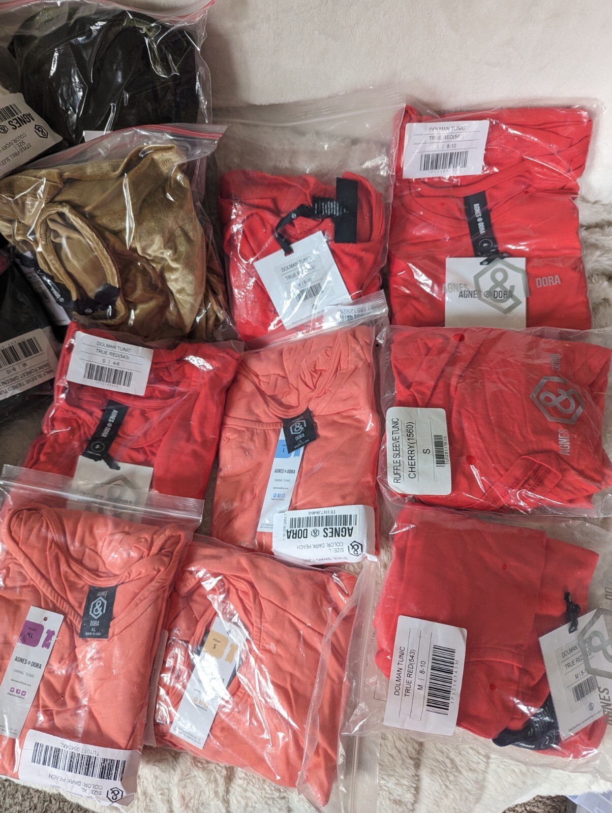 Agnes & Dora TUNICS Bundle LOT 21 Pieces NWT 💕 Sizes XS M L XL XXL RETAIL$800
