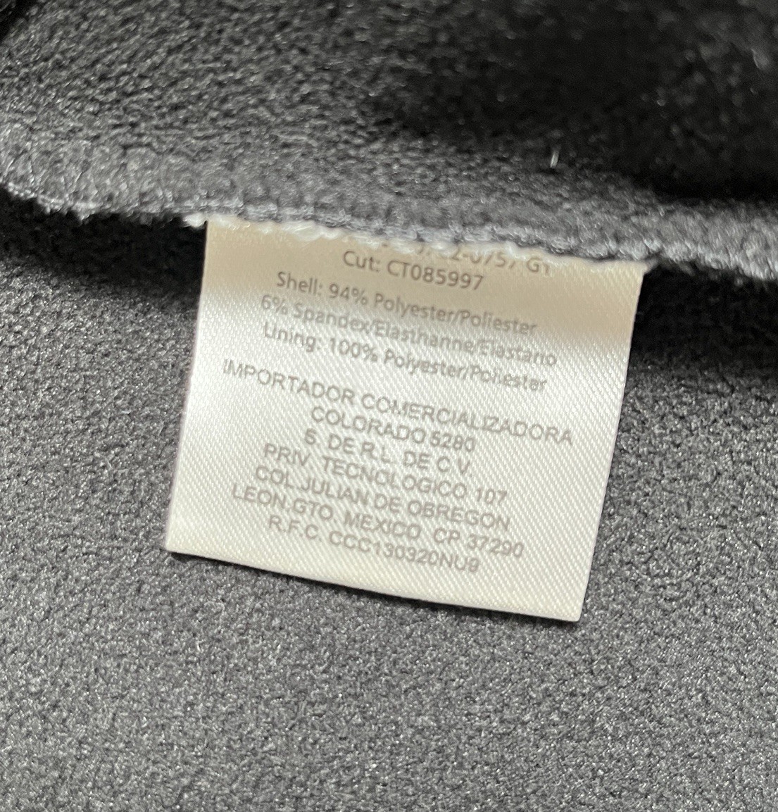 Roper Western Softshell Vest Men Medium Fleece Lined Gray Reflective Full Zip