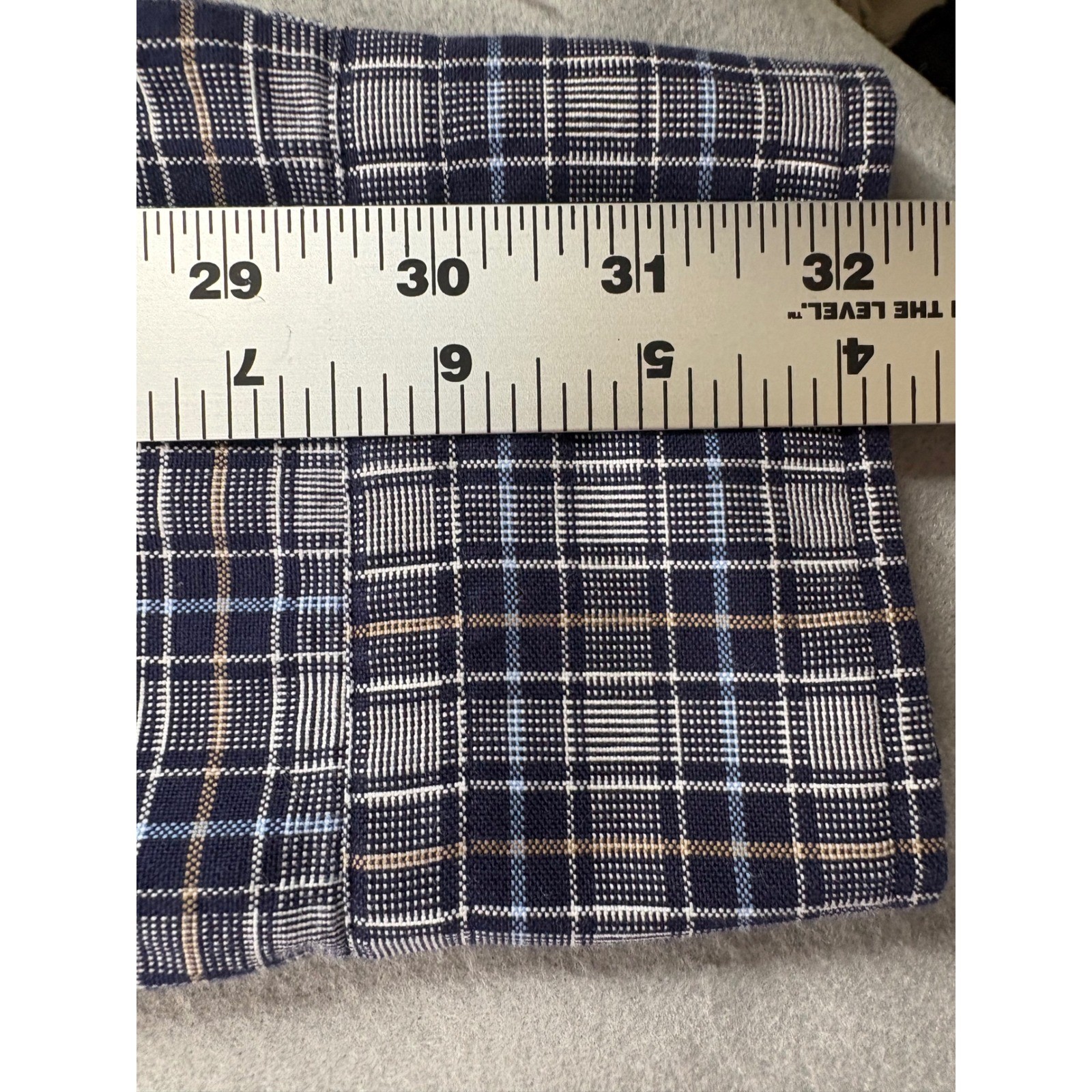 Cremieux Classics Mens XL Blue Brown Plaid Long Sleeve Button Down Shirt NEW