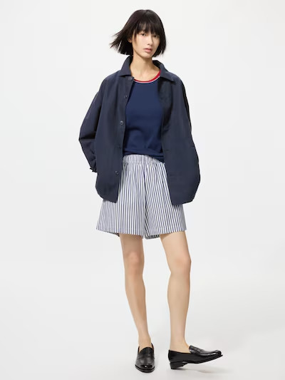 UNIQLO Cotton Linen Shirt Jacket XS-4XL (Japanese Size) Unisex 482443 NWT