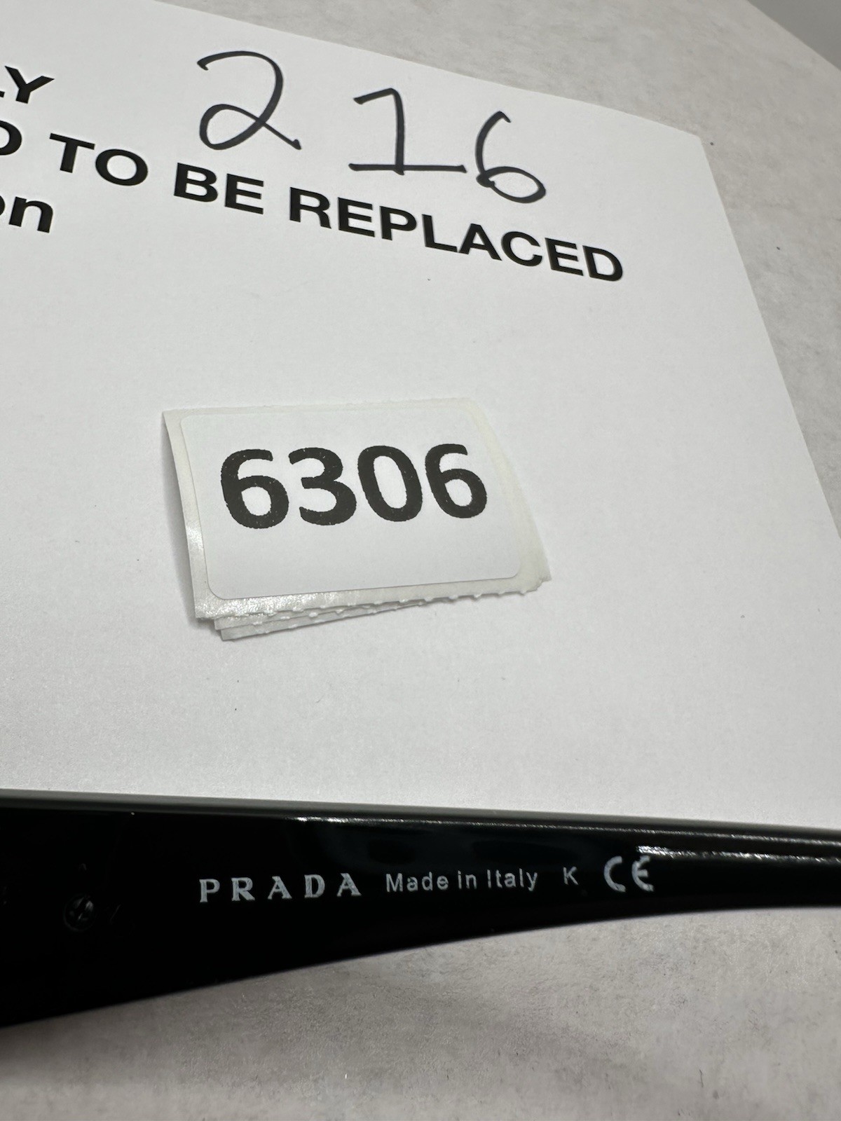 Prada SPR 260 57 17 135 1AB-3M1 2N