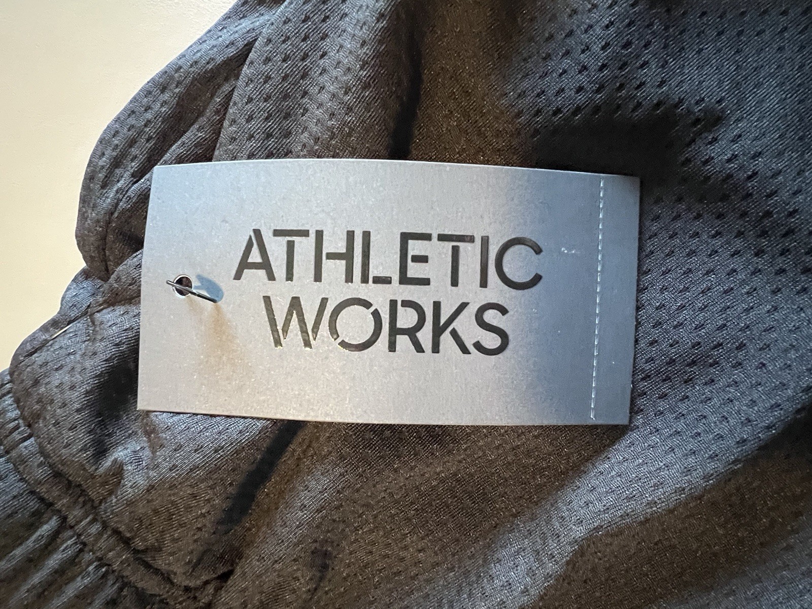 Athletic Works Core Short Men’s Black Mesh Gym Shorts M 32-34 Drawstring