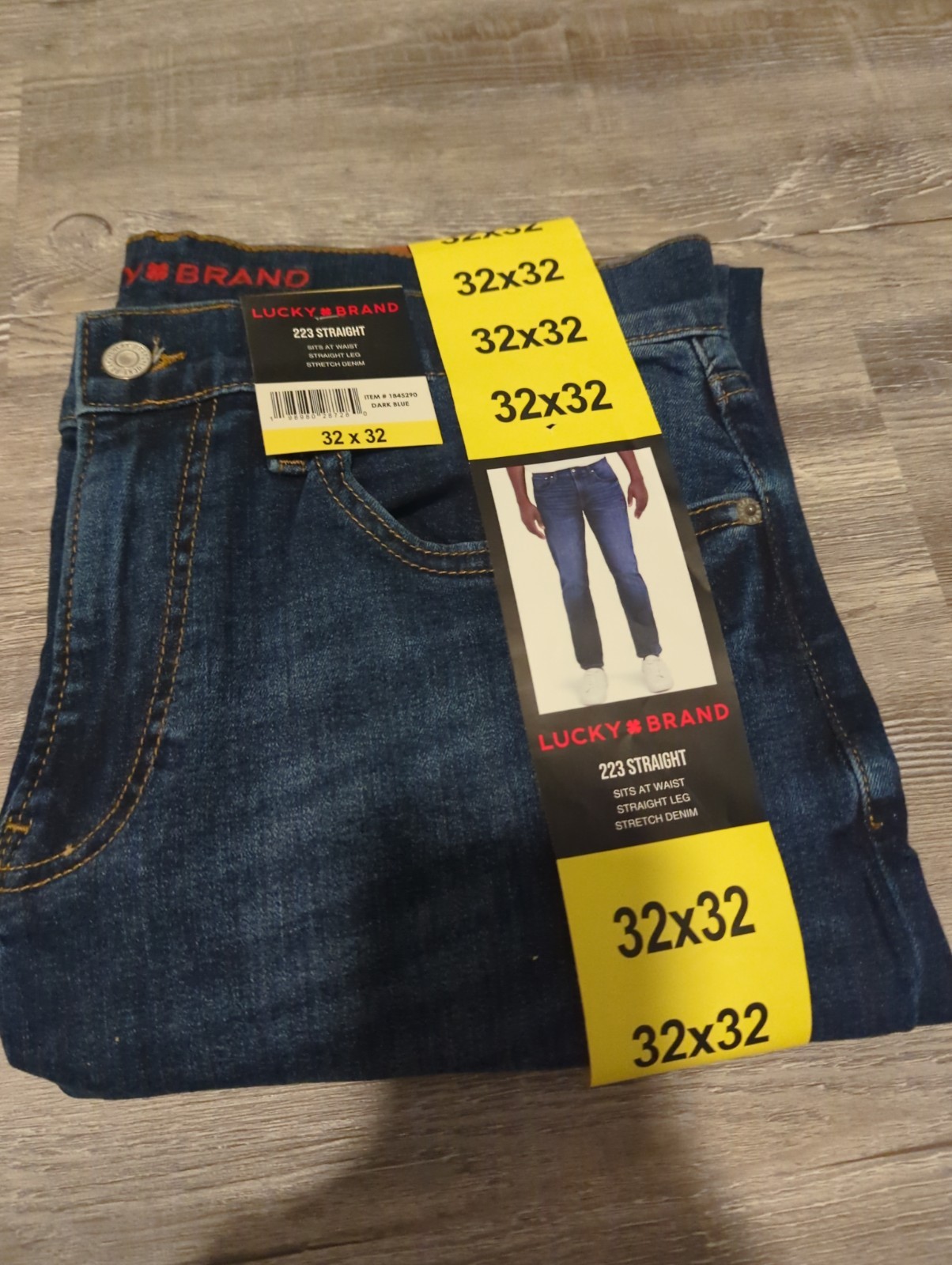 Lucky Brand 223 Straight Jeans 32×32 Straight Leg Stretch