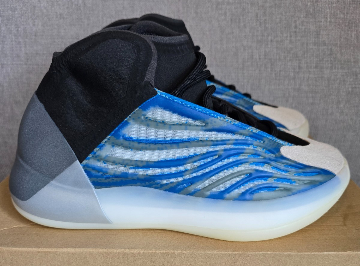 Adidas Yeezy Quantum Lace Up – Blue/Black Sneakers – GZ8872 – Size 6.5 Mens