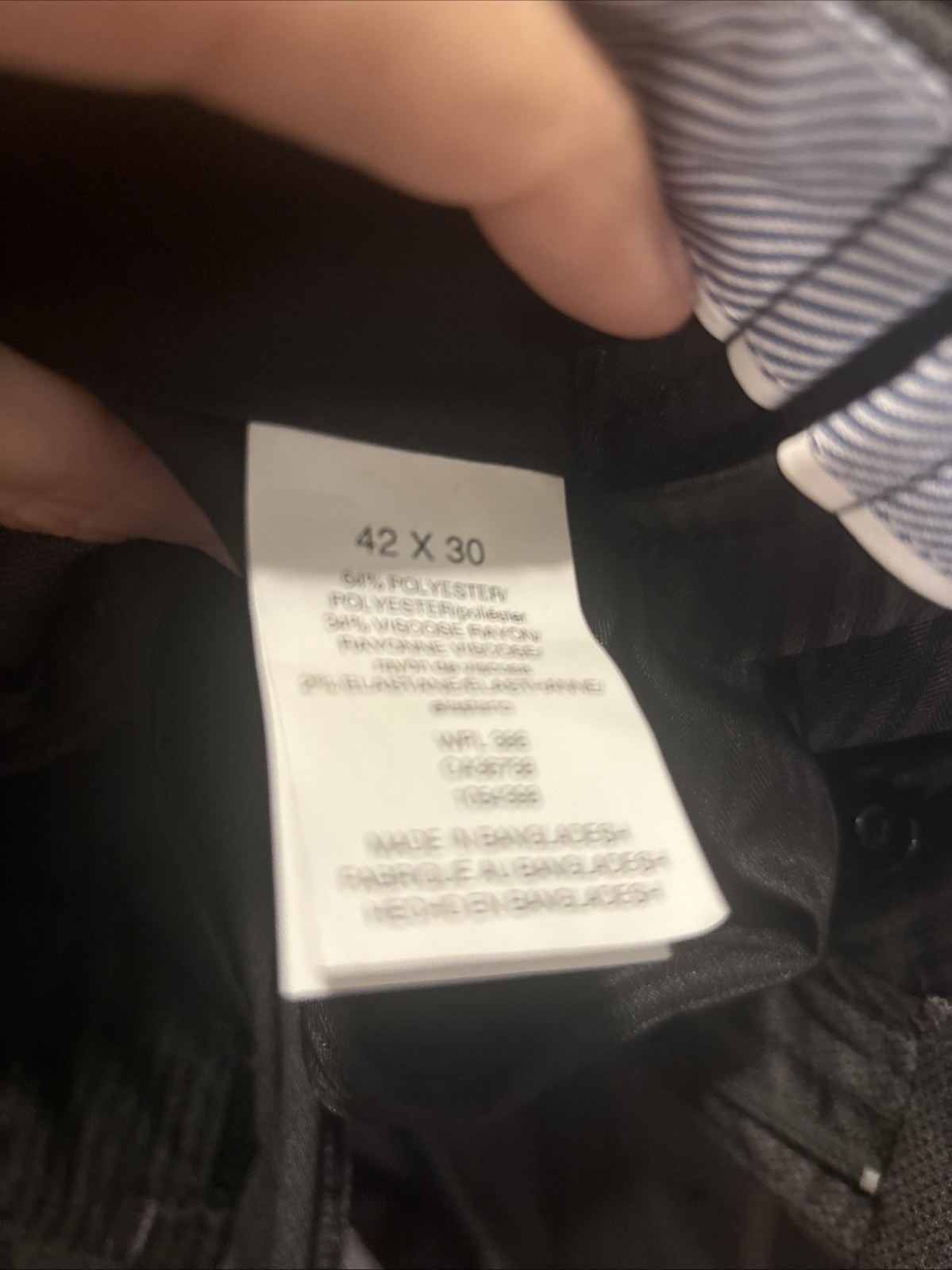 Haggar Classic fit Suit 50R 2 Piece 42×30 Pants