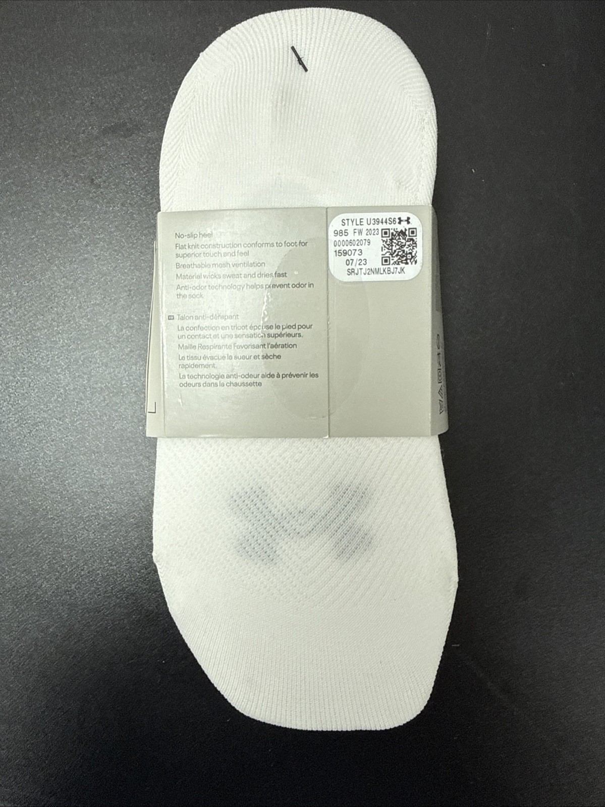 Under Armour Women’s UA Breathable Liner No Slip No Show Socks, 6 Pairs