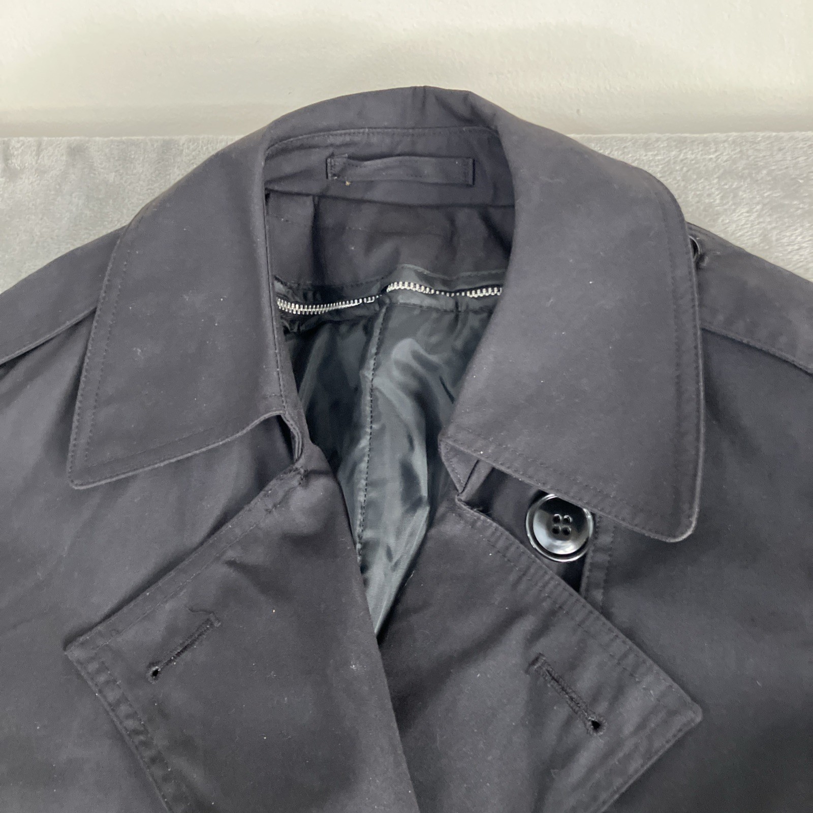 Garrison Collection Womens 6S All Weather Army Trench Coat Belted USA W/ Liner