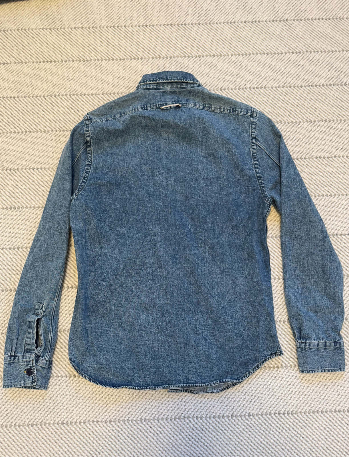 Todd Snyder Denim Overshirt Small Indigo